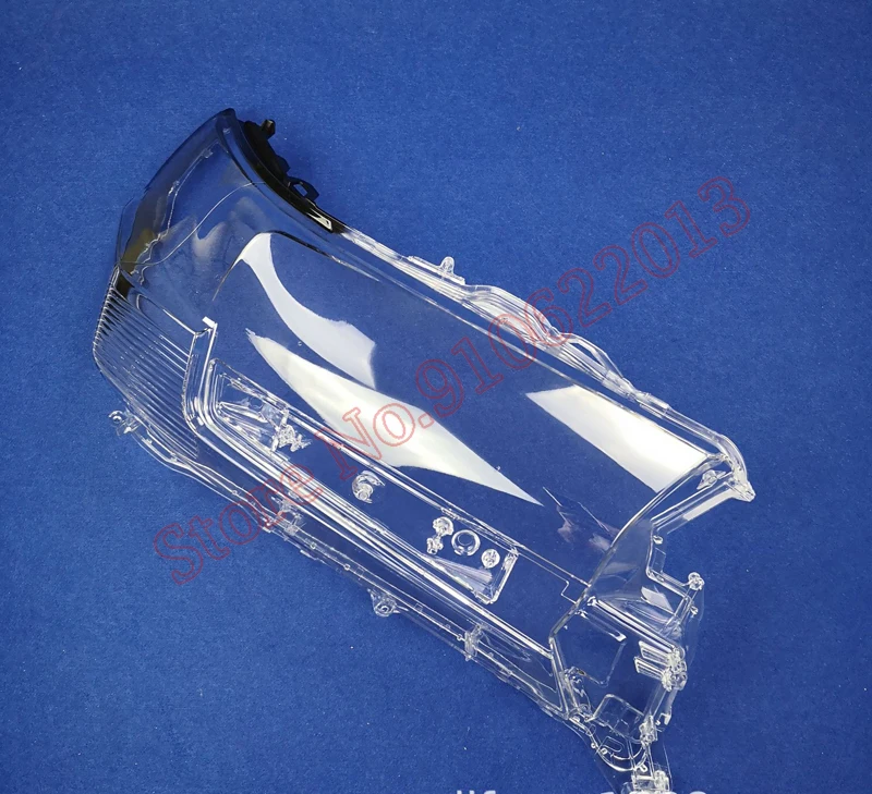 

For Toyota Land Cruiser 2012-2018 Car Transparent Case Headlight Cover Lens Glass Lampshade Shell Head Lamp Caps