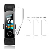 2pcs Soft Films Honor band 5 screen protector Film For huawei honor band 4 band4 band5 smart bracelet watch not tempered glass