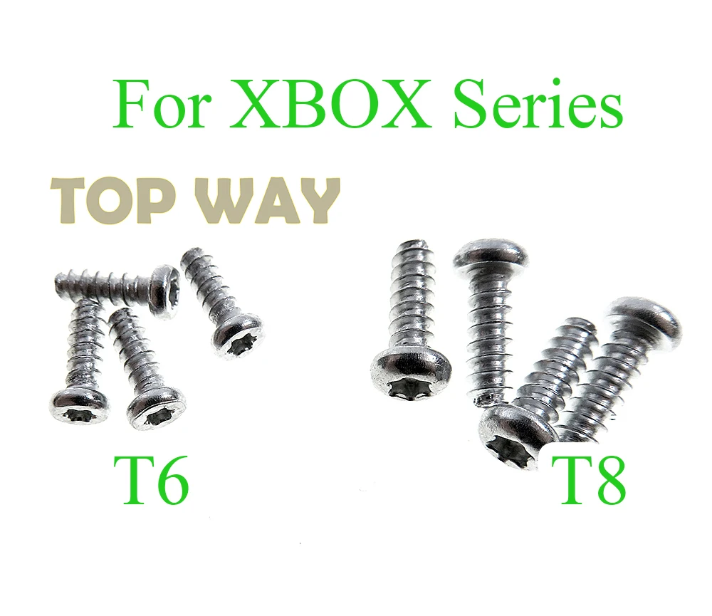 2000PCS FOR XBOX Series s x gamepad console Repair Part T8 T6 Torx Screws Screw Head T8 Screw set for XBOX Series Controller