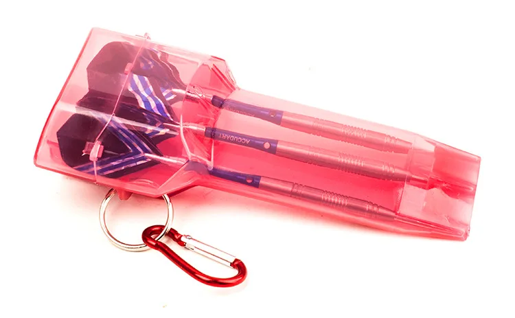 High Quality Transparent Plastic Darts Case Big Size Plastic Dart Box Dardos Case darts professional Accessories 7 Colors