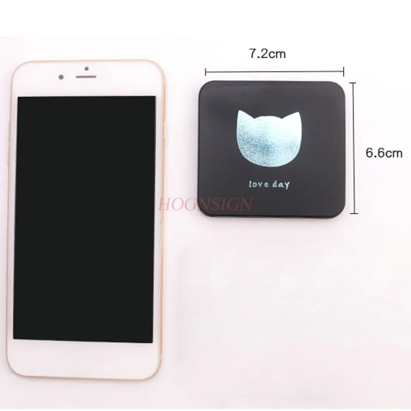 Small Mirror Portable Double Sided Folding Mirror Beauty Makeup Small Mirror Cute Girl Dressing Princess Sale