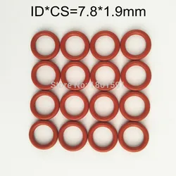 free shipping 200pieces fuel injector upper oring 7.8*1.9mm rubber seals for toyota mazda repair kits  ASNU17  (AY-O2002B)