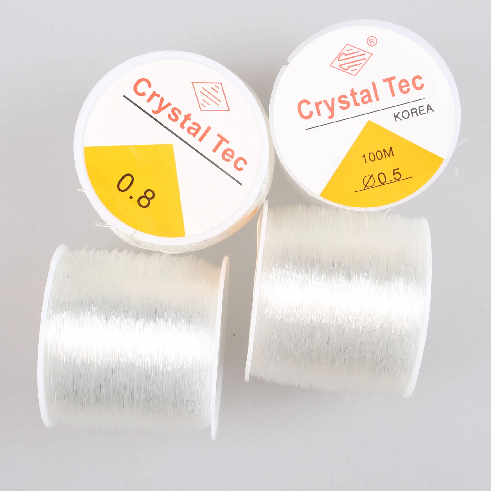 Crystal String Rubber Elastische Draad 0.5 0.6 0.7 0.8 1.0Mm Sieraden Bevindingen Kralen Lijn Voor Diy Armbanden Sieraden Maken