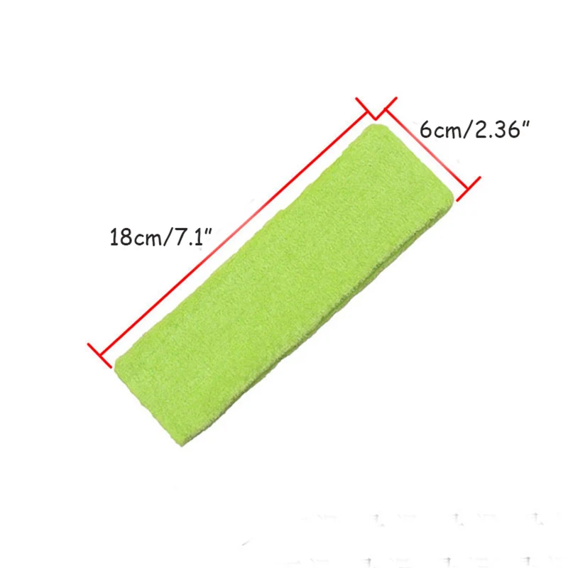 12 قطعة العصابة القطن عقال للنساء الرجال الرياضة اليوغا رياضة الجري تمتد عصابة رأس الشعر الدراجات واسعة رئيس عرق الفرقة