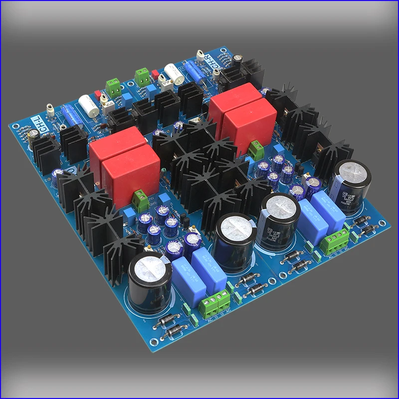 Novo hi-end classe a pré-amplificador campo tubo febre amplificador de potência pré-estágio placa acabada