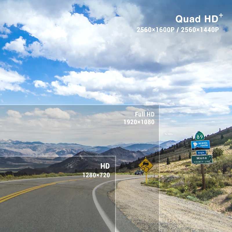 VIOFO A119 V3 2K รถ DVR Super Night Vision Quad HD Dash กล้องโหมดที่จอดรถ G-Sensor Rota เลนส์ 2560*1600P GPS CPL