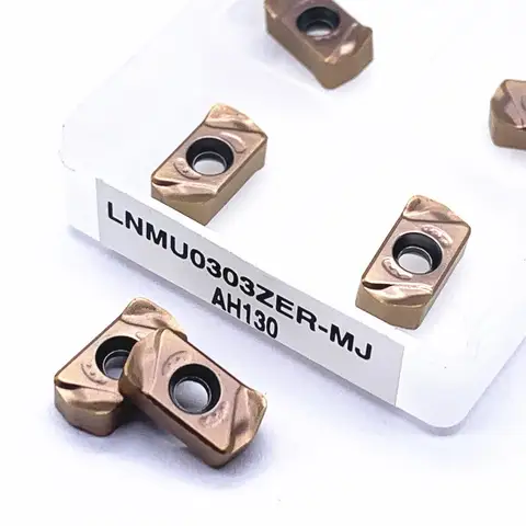 LNMU0303 ZER MJ AH725 AH130 100% Original Tungaloy Carbide Insert CNC Lathe External Turning Blade Tool for EXN03R LNMU 0303