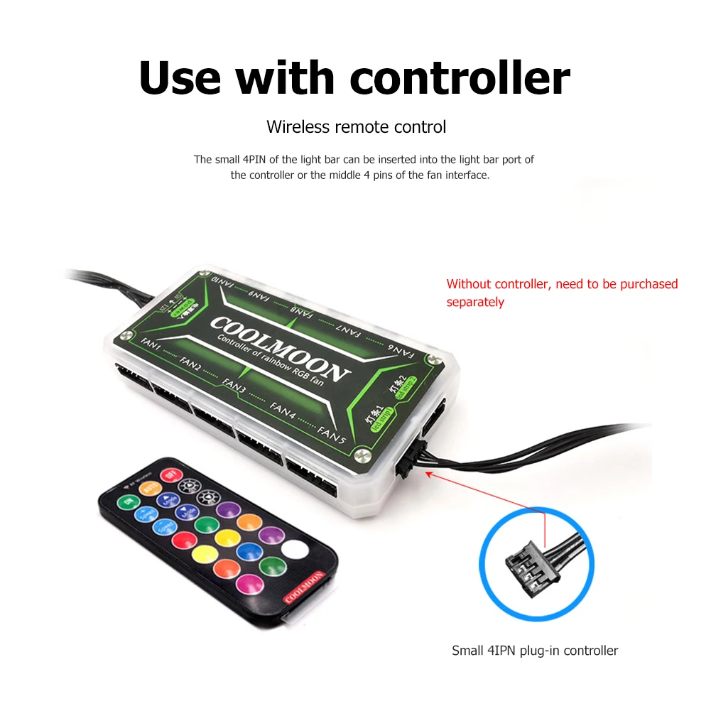 Alloyseed 30センチメートルrgb ledストリップ5V 3ピン/小4ピン両面磁気led色雰囲気ランプpcケースシャーシ