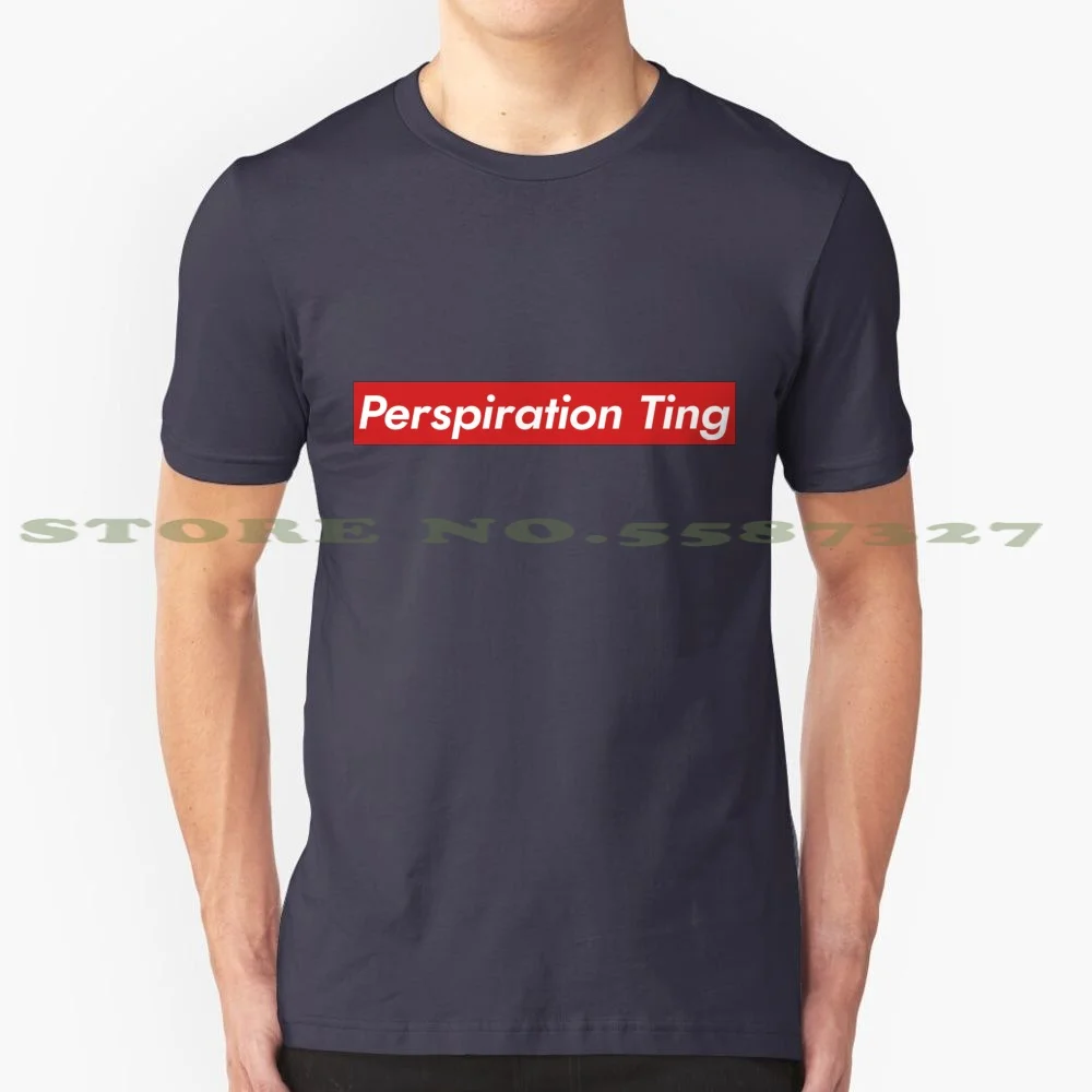 Perspiration Ting 100% Cotton T-Shirt Mans Not Hot Skrrr Skrrrah Ting Goes Roadman Michael Dapaah Quakez Mc Hip Hop Rap Raw