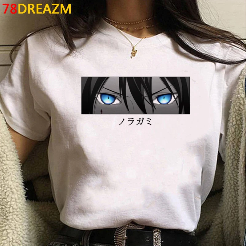 Noragami Yato t-shirt top tees women couple clothes casual couple aesthetic harajuku t shirt vintage