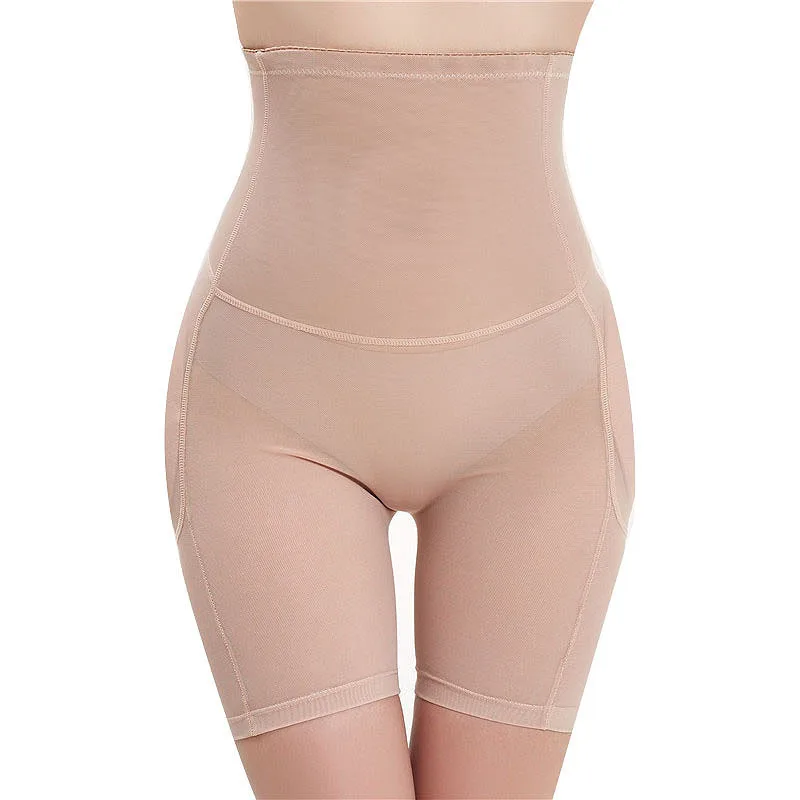 Butt Lifter Shaper High Waist Padded Panties Body Shaper Hip Enhancer Pads Fake Butt High Compression Shapewear To Mid-thigh