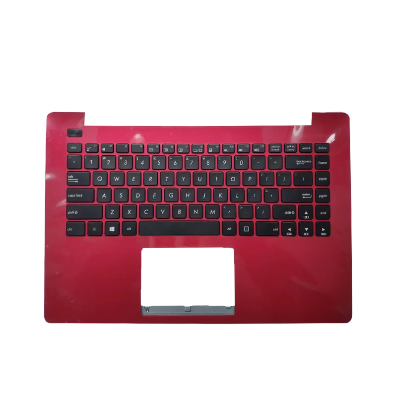 Genuine US Laptop Keyboard Topcase Palmrest For ASUS X453 X453m X453MA X453S X453SA 0KNB0-612AUS00 English Keyboards Red C Shell