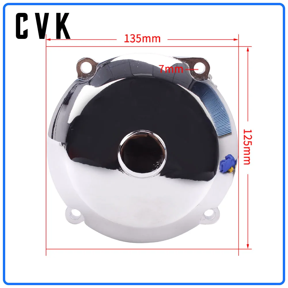 CVK Motorcycle left And right Engine Cover Motor Stator Cover CrankCase Side Cover Shell For YAMAHA XJR400 JXR 400 1992-1997