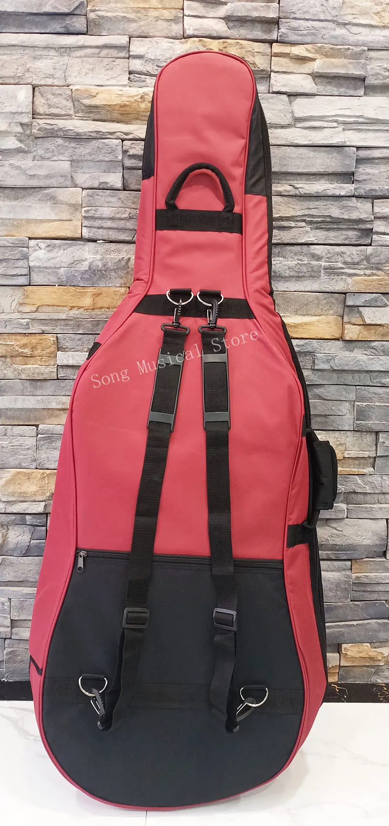 4/4 3/4 1/2 1/4 1/8 cello bag, shockproof, durable, high-quality cello Oxford 30mm thickened soft case