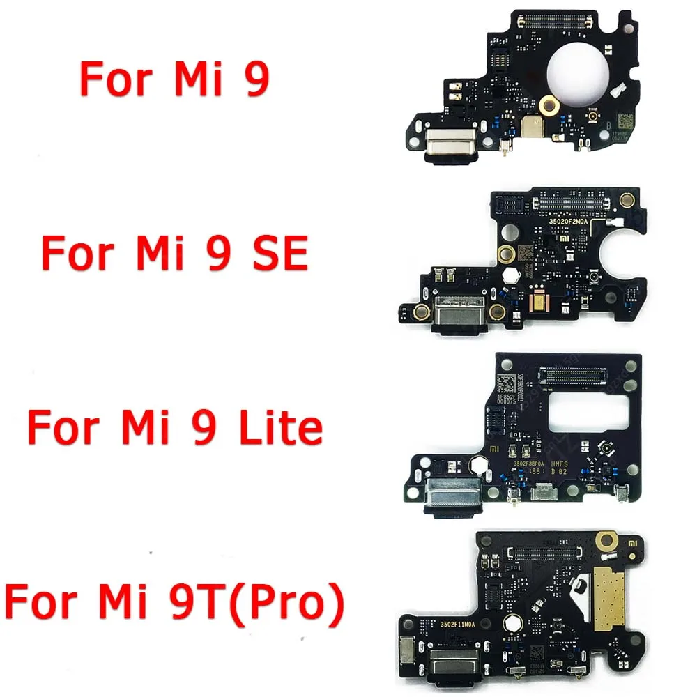 Usb Charge Board For Xiaomi Mi 9 SE Mi9 Lite 9T Pro Charging Port Flex Cable Socket Repair Replacement Spare Parts