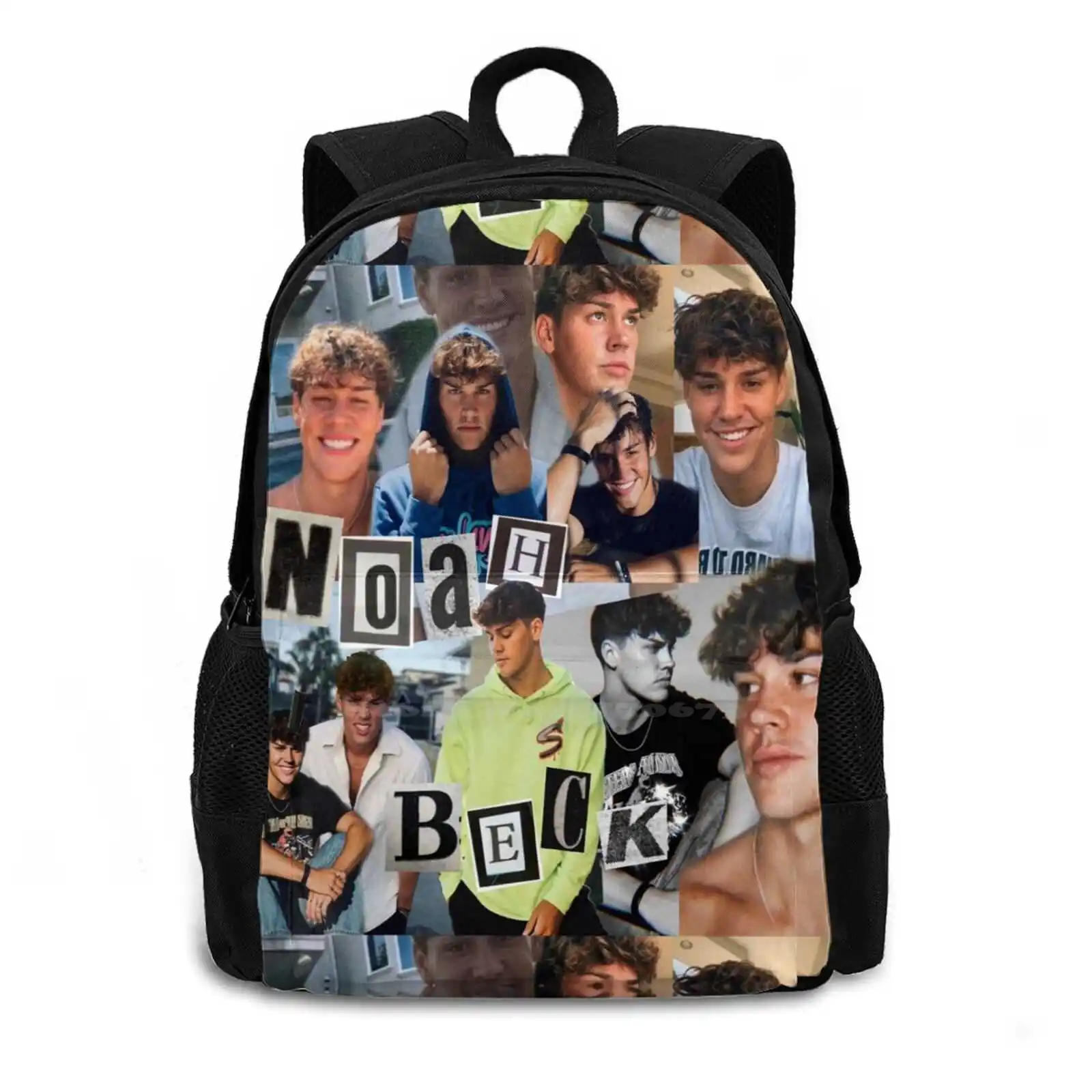 Noah Beck Collage Hot Sale Schoolbag Backpack Fashion Bags Noah Beck Sway House Sway Boys Free Cheap Mean Girls Magazine