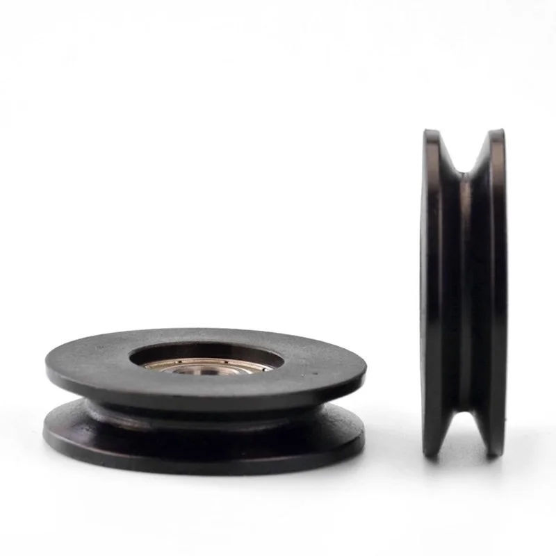 プーリーホイール,10x50x13mm,5 cm,溝付きホイール,ケーブルリフティングプーリー用,1個