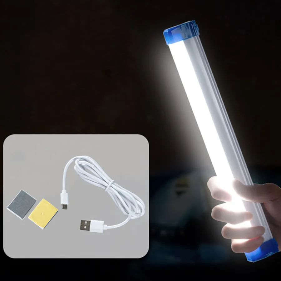 USB Rechargeable LED Portable Lantern Emergency Night Lights Multifunction Indoor Under Cabinet Light Outdoor Tent Camping Lamp