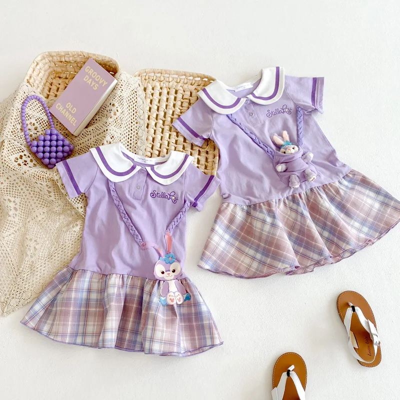 

Kids Dresses for Girls Cartoon Minnie Mouse Girls Dress Toddler Girl 6D Doll Dress Christmas Princess Dress Korean Baby Clothes