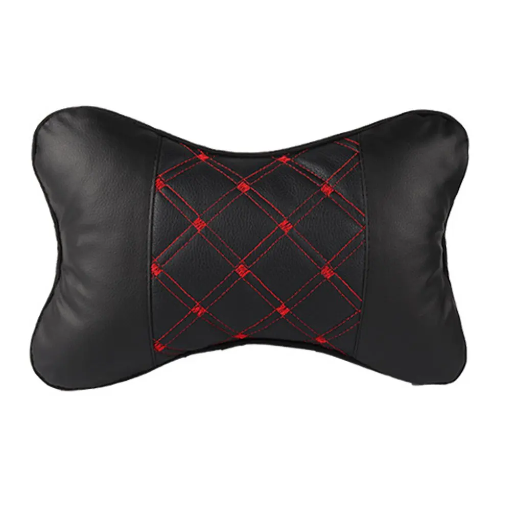Almohada transpirable para el cuello del coche, cojín de descanso para la cabeza, soporte relajante para el cuello, reposacabezas, almohadas suaves para viajes, asiento de coche y hogar