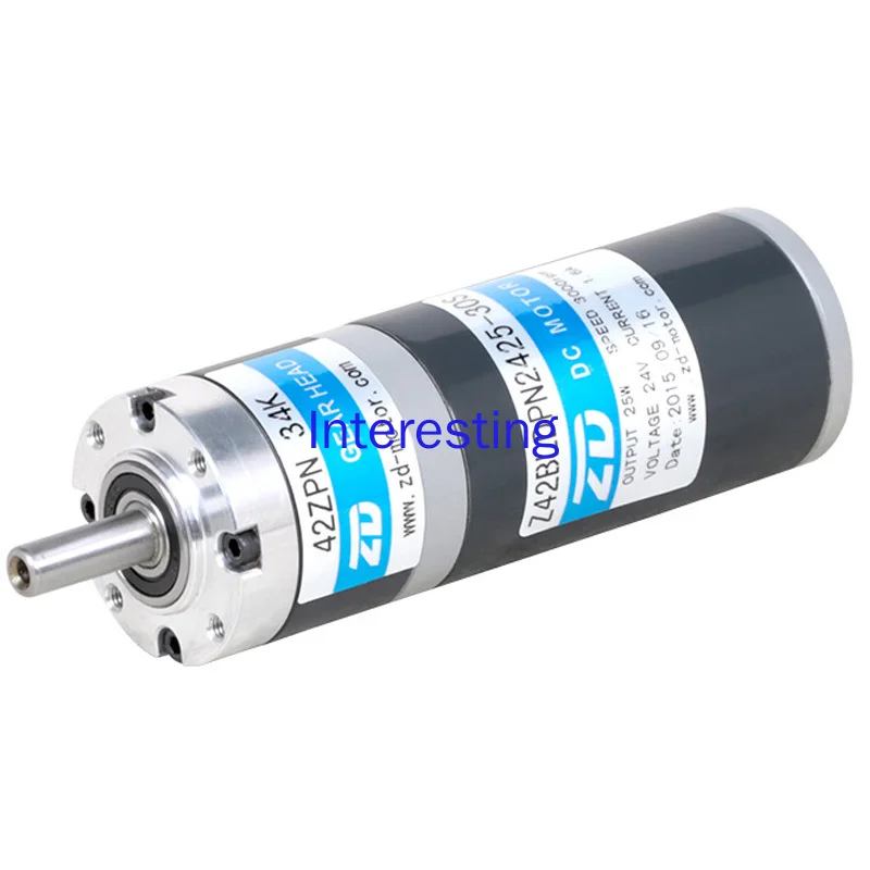 

42mm DC Brushless Motor 24V30W Drive Planetary Gear Reducer Motor Adjustable Speed Brake