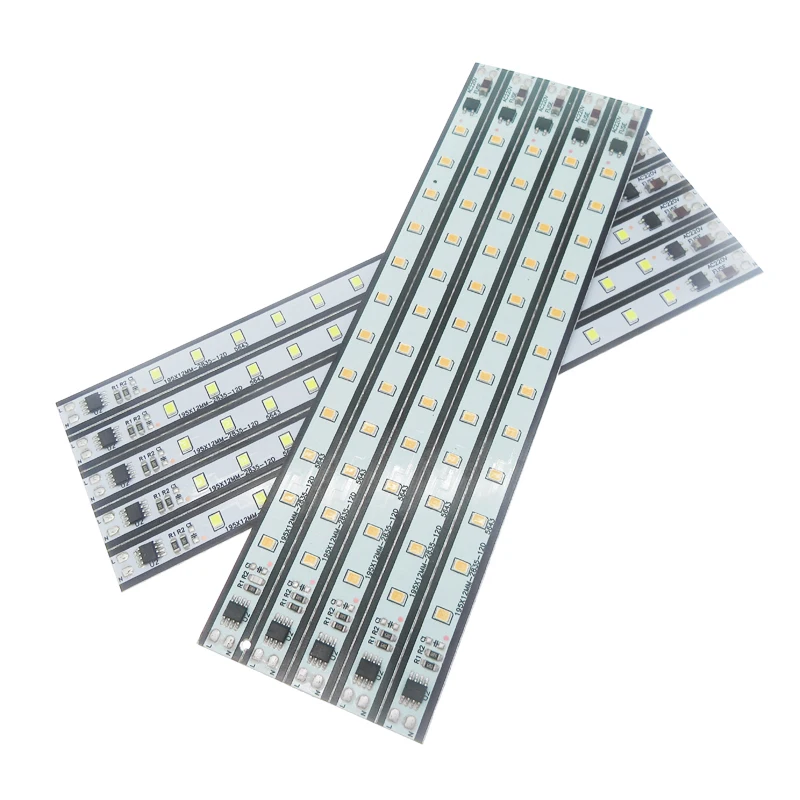 5-20pcs AC220V LED Bar Light 20/30/40/50cm Warm / White Red Green Blue High Brightness SMD 2835 LED Rigid Strip 12Leds 72Leds