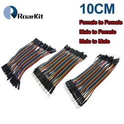 40-120pcs Dupont Line 10CM 40Pin Male to Male + Male to Female and Female to Female Jumper Wire Dupont Cable for Arduino DIY KIT