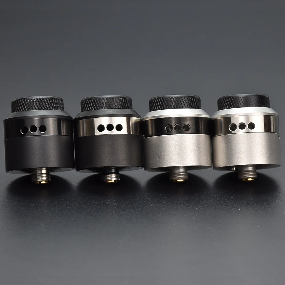 Coilturd Một RDA Atomizer 24Mm Xây Dựng Lại Thuốc Lá Điện Tử 304SS Đơn Coil Hoặc Hai Cuộn Dây Atomizer