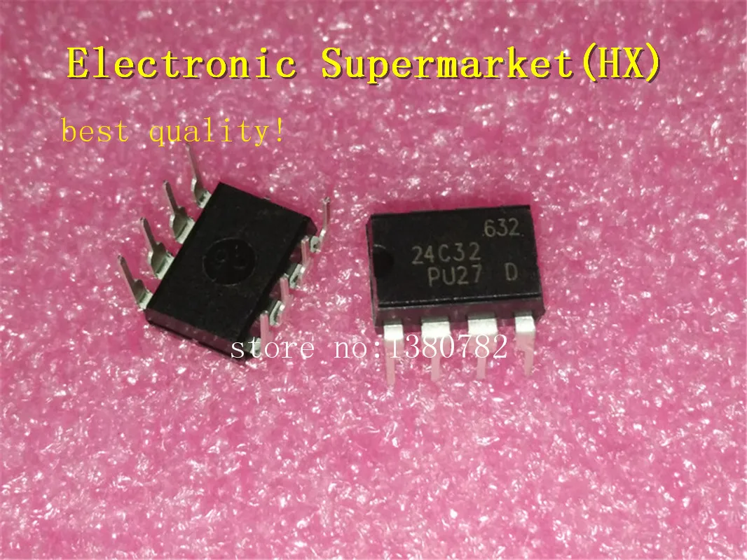 

Free Shipping 200pcs/lots AT24C32 AT24C32A DIP-8 New original IC In stock!