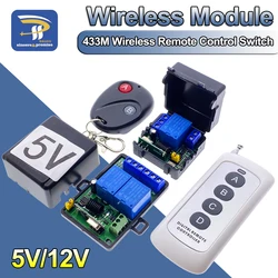 433Mhz RF pilot zdalnego sterowania bezprzewodowy przełącznik DC 5V 12V 1CH 2 drogi przekaźnik odbiorczy i 2CH nadajnik do zamek elektromagnetyczny drzwi