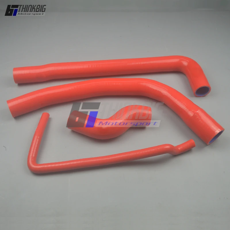 Silicone Radiator Hose Kit For 2000-2008 BMW Mini R50/R52 Cooper/One W10 With A/C (4pcs)