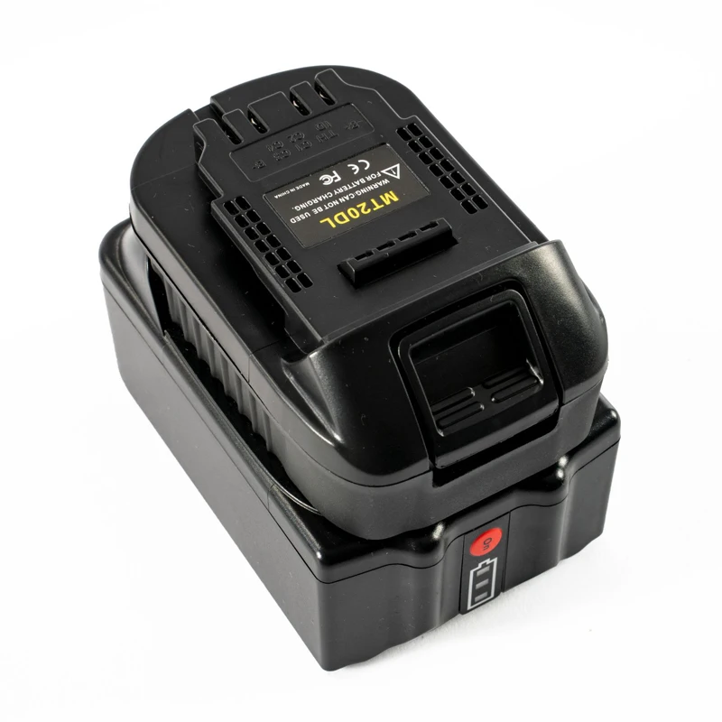 マキタ20 3.7vリチウムイオンバッテリーMT20DLアダプタコンバータdewalt 18 12v電動工具リチウム電池BL1820 BL1830 BL1845 BL1860 BL1890