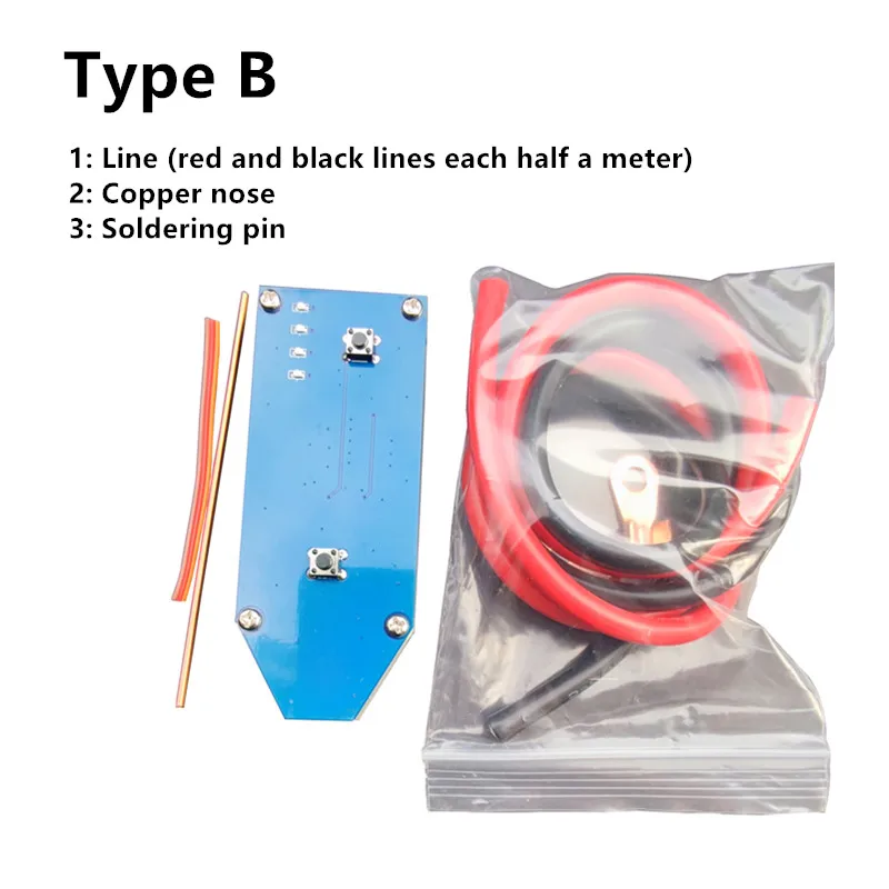 DIY Mini Welding Machine 18650 Lithium Battery Spots Welder Equipment Energy Storage Soldering Pen PCB Circuit Board 4V-12V