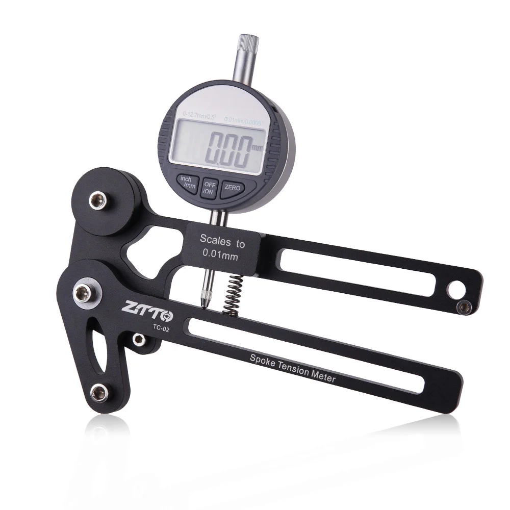 

Bicycle Electronic Tension Meter, Precision Spokes Checker, Bike Wheel Builders Tool, Tensioner Reliable Accurate Stable