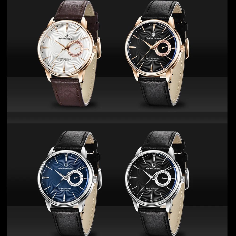 Men Watch PAGANI DESIGN New Top Luxury Brand Business Waterproof Sports Male WristWatch Leather Quartz Watch Relogio Masculino