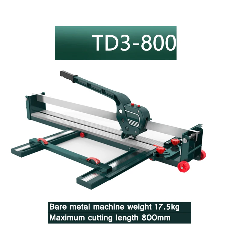 TD3-800 Manual Ceramic Tile Cutting Laser Infrared Positioning Integrated Rebound Head Cut Machine Can Dragged At Will Cutter