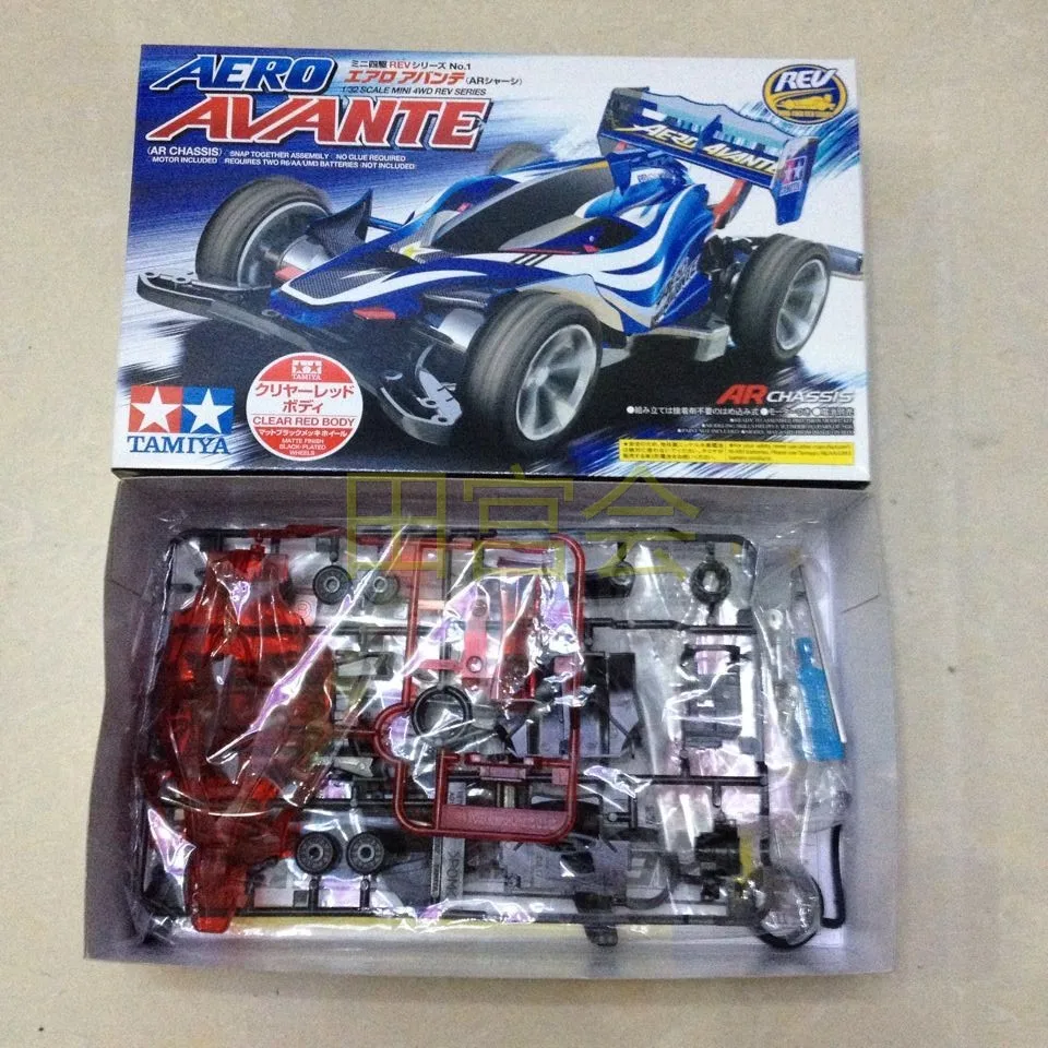 รีวิว TAMIYA AERO AVANTE (AR Chassis) 1/32 Scale Mini 4WD Car Model 95038 สีแดงใส สำหรับผู้ชื่นชอบโมเดลรถแข่งระดับมืออาชีพ