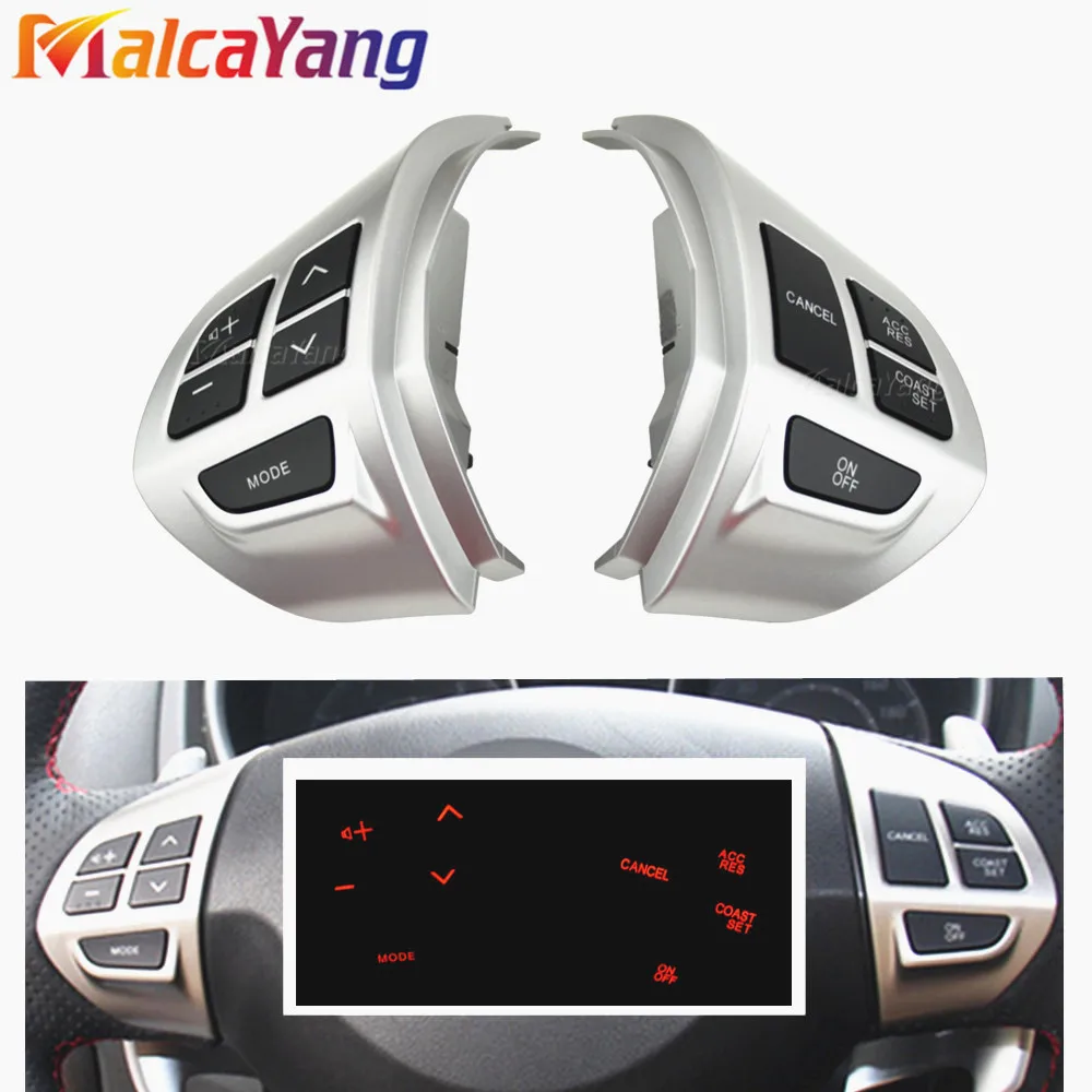 Car Steering Wheel Control Switch Audio Cruise Button For Peugeot 4007 2007 For Citroen C-CROSSER 2006 2007 2008 2009