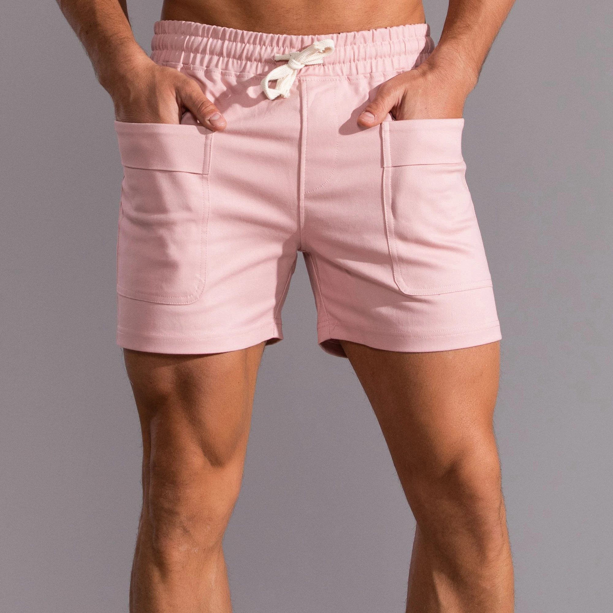 Homem quente verão casual praia shorts