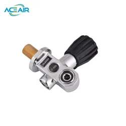 HPA Scuba Adapter Diving Station Valve 300bar/4500psi M18*1.5 Male Thread Gas Cylinder Air Tank Connector Refill Quick Coupler