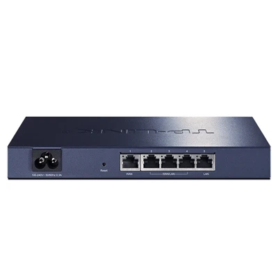 TP-LINK Gigabit Enterprise VPN Router R483G 1WAN+3WAN/LAN+1LAN 5 Gigabit Ethernet ports Built-in AC load balancing IP management