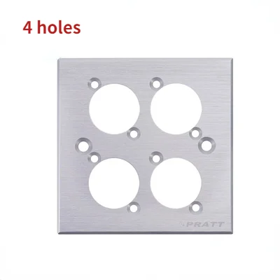 86 Type-D  Panel  Module RJ45 Cable aluminum alloy wire drawing TYPE-D round hole wall plug board wall HDMI RCA CAT6 CAT3 USB3.0