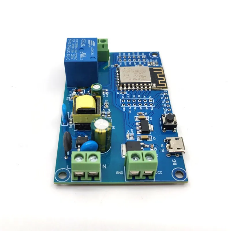 AC/DC power supply ESP8266 WIFI single-channel relay module ESP-12F development board secondary development