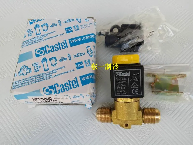 

Castel Castel solenoid valve TYPE1064/4A6 1/2 (12mm4 points copper pipe flaring refrigeration solenoid valve