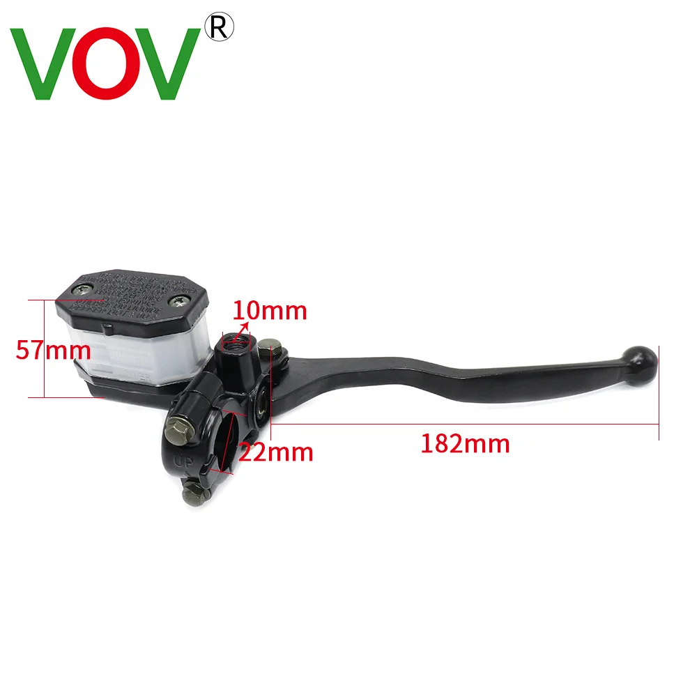 GN125 Motorcycle Hydraulic Brake Handle CG125 Clutch Lever Pit Bike Moped Right Master Cylinder Pump For Honda KTM Suzuki Yamaha