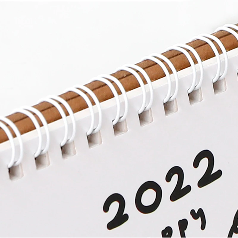 2022 سنة من النمر زودياك التقويم أسبوعي شهري مخطط جدول أجندة أجندة تخطيط الجدول الزمني الديكور Kawaii الكرتون النمر
