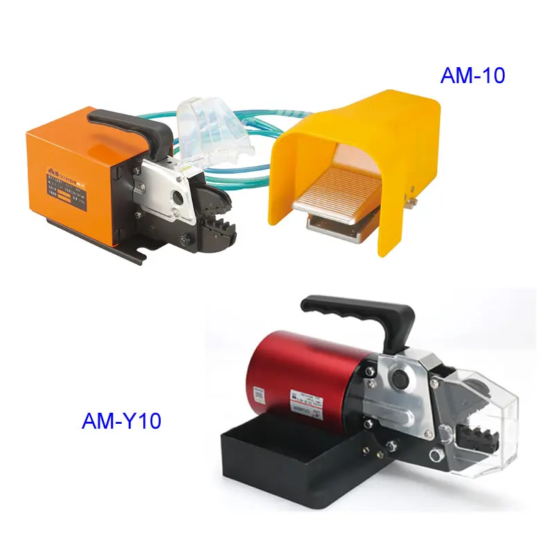 tipo Pneumático Terminal Máquina de Friso 1.3t Am-y10 Am10 Terminal Crimper Alicadores Ferramenta com Friso Morre para Opcional