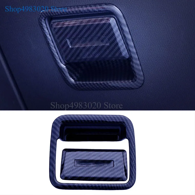 ABS Chrome Car Glove Box Copilot Storage Switch Handle Sequins Stickers Trim Cover For MAZDA CX-5 CX5 2017 2018 2019 Accessories