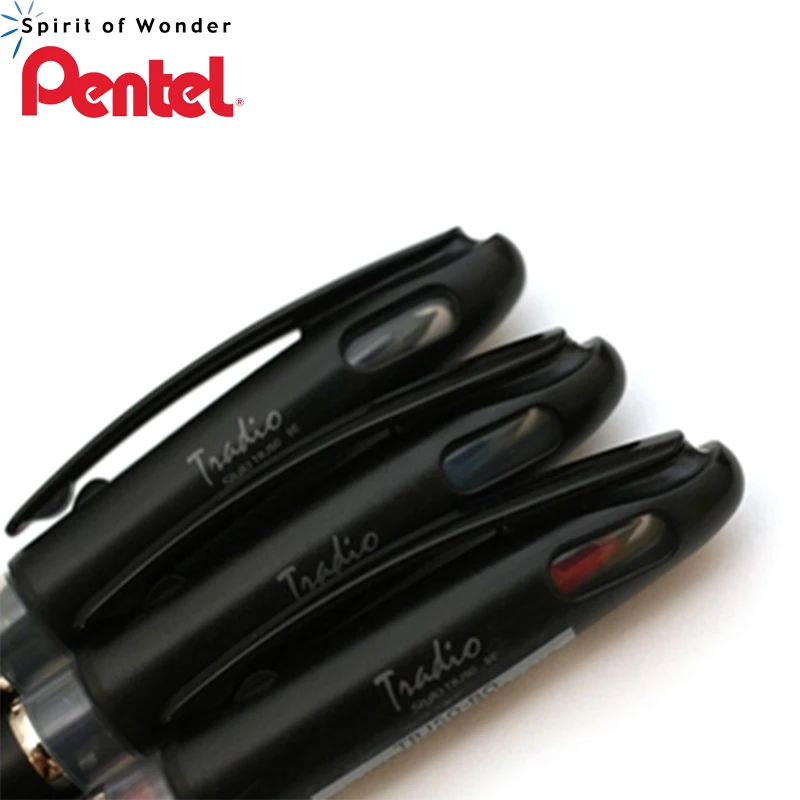 1Pcs Original Pentel TRJ50 Pen Advanced Felt Tip Pen 0.4mm 0.7mm Black/Red/Blue for Sketch Cartoons Design