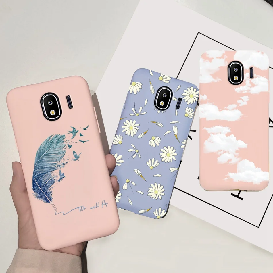 Etui na telefon Samsung Galaxy J4 2018 Etui na telefon Samsung J2 Core J 2 Pro (2018) Etui Silicon Soft Funda For GalaxyJ4 J 4 SM-J400F — zdjęcie 4